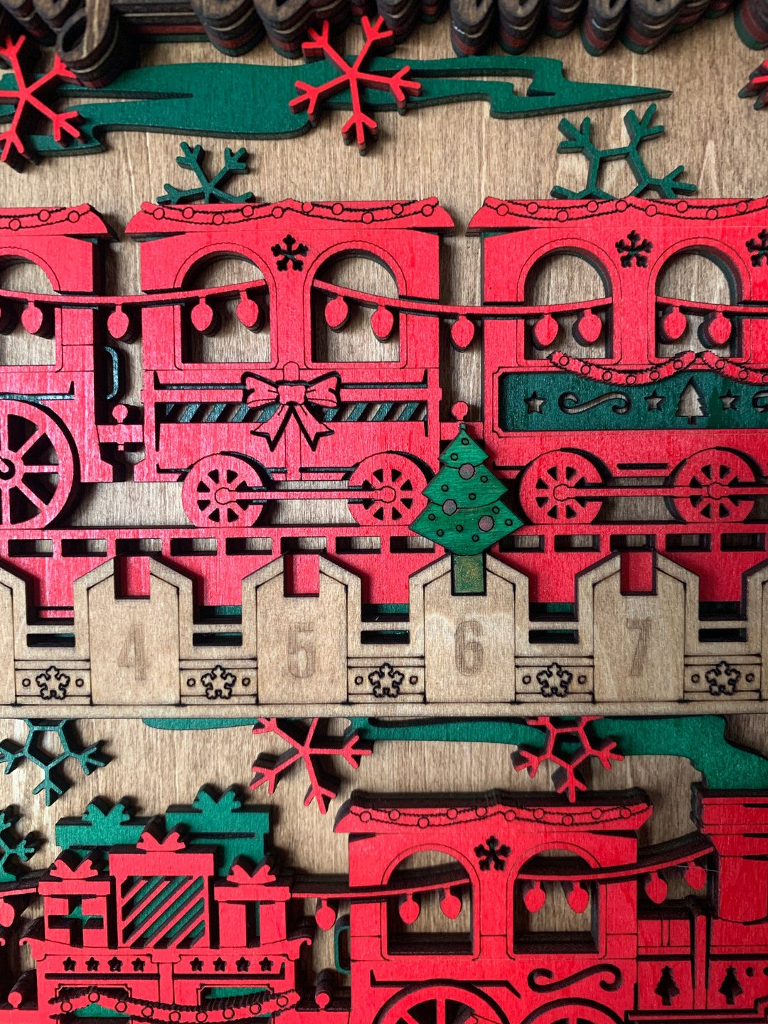 Christmas Countdown Heirloom Holiday Advent Calendar
