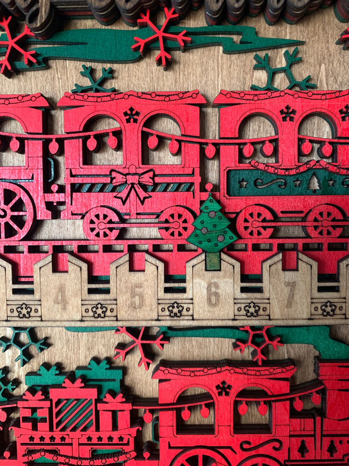 Christmas Countdown Heirloom Holiday Advent Calendar