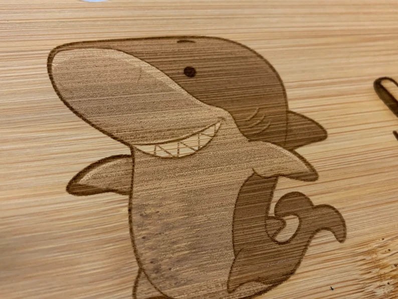 Engraved Wood Cutting Board, Shark Coochie Board, First Home Gift Couple, Hostess Gift Women, Kitchen Gifts Mom, First Apartment Together